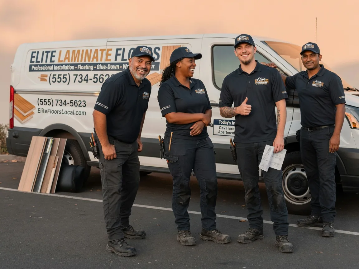 Laminate flooring installation company in Scroggins, TX